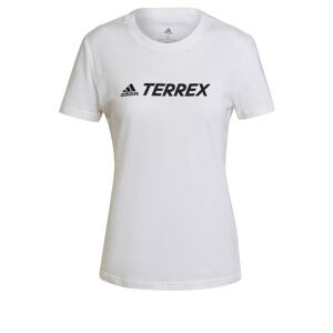 adidas Terrex Športový top 'TERREX Classic'  biela / čierna