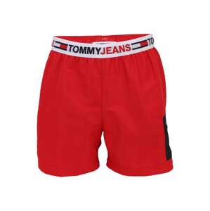 Tommy Hilfiger Underwear Plavecké šortky  červená / biela / námornícka modrá