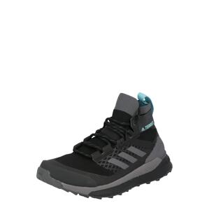 adidas Terrex Nízke čižmy 'Free Hiker'  čierna / sivá