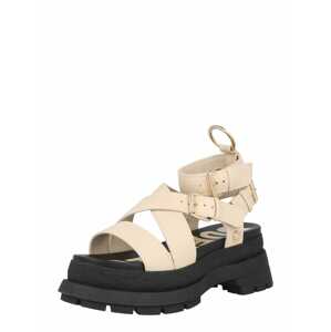BUFFALO Remienkové sandále 'RUDE UP'  béžová