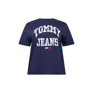 Tommy Jeans Curve Tričko  námornícka modrá / biela / svetlomodrá / červená