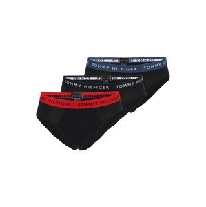 Tommy Hilfiger Underwear Nohavičky  čierna / biela / červená / tmavomodrá