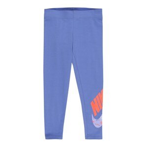 Nike Sportswear Legíny  kráľovská modrá / fialová / koralová