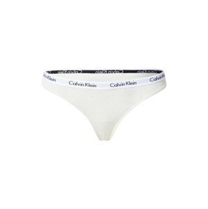 Calvin Klein Underwear Tangá 'CAROUSEL'  svetlobéžová / čierna