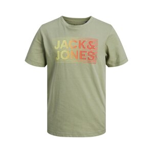Jack & Jones Junior Tričko 'RAYMOND'  žltá / oranžová / homárová / olivová