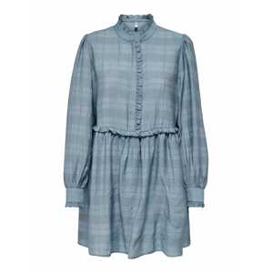 JDY Košeľové šaty 'Brandon'  dymovo modrá / svetlomodrá