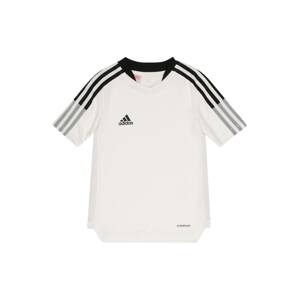 ADIDAS PERFORMANCE Funkčné tričko 'Tiro 21'  biela / čierna
