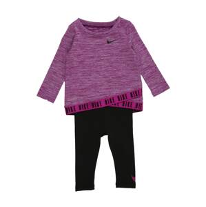 Nike Sportswear Set  červeno-fialová / čierna