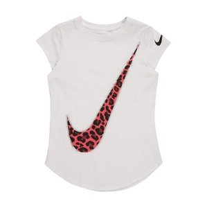 Nike Sportswear Tričko  biela / čierna / burgundská / melónová