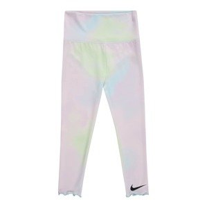 Nike Sportswear Legíny 'AURA'  fialová / svetlomodrá / svetlozelená