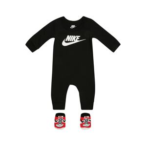Nike Sportswear Set  čierna / biela / svetločervená