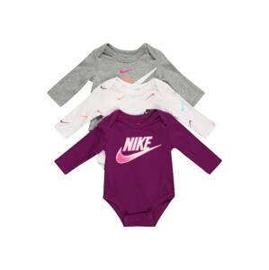 Nike Sportswear Body  biela / sivá melírovaná / farba lesného ovocia / ružová / zmiešané farby