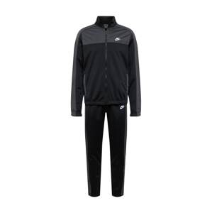 Nike Sportswear Joggingová súprava  antracitová / čierna / biela