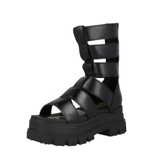 BUFFALO Remienkové sandále 'ASPHA ZEUS'  čierna