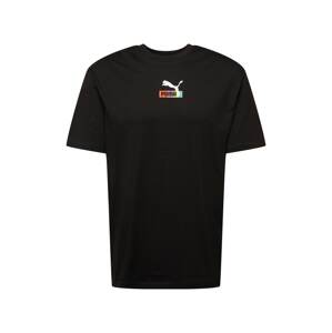 PUMA Funkčné tričko  čierna / zmiešané farby