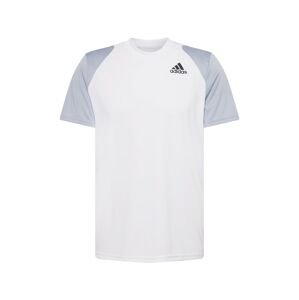 ADIDAS PERFORMANCE Funkčné tričko  biela / sivá / čierna
