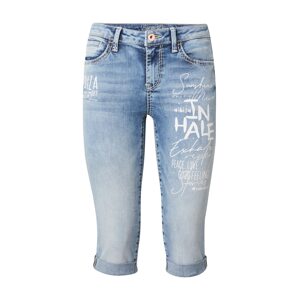 Soccx Jeans  modrá denim / biela