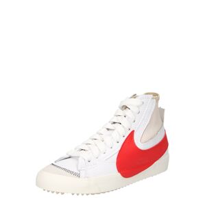 Nike Sportswear Členkové tenisky  biela / červená / svetlobéžová