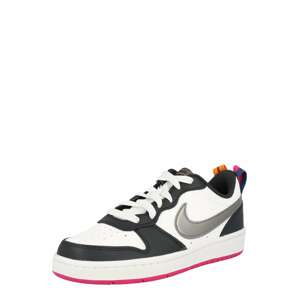 Nike Sportswear Tenisky 'Borough 2'  biela / čierna / striebornosivá