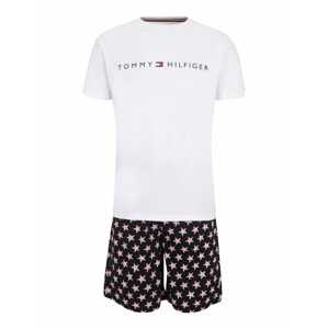 Tommy Hilfiger Underwear Krátke pyžamo  námornícka modrá / ružová / červená / čierna / biela