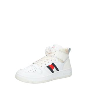 Tommy Jeans Členkové tenisky  tmavomodrá / červená / biela / prírodná biela