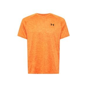 UNDER ARMOUR Funkčné tričko 'Tech 2.0'  oranžová / čierna