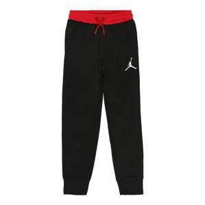 Jordan Funkčné nohavice  červená / čierna / biela