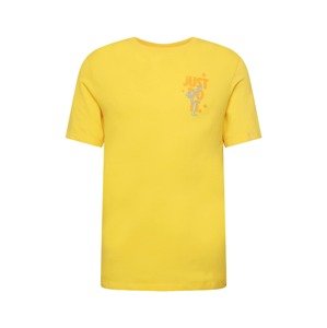 NIKE Funkčné tričko  zlatá žltá / oranžová / svetlomodrá