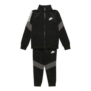 Nike Sportswear Joggingová súprava  čierna / svetlosivá / biela