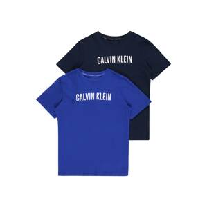 Calvin Klein Underwear Tričko  námornícka modrá / kráľovská modrá / biela