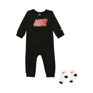 Nike Sportswear Overal  čierna / biela / zmiešané farby