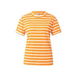 BOSS Orange Tričko 'Espring1'  oranžová / biela