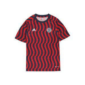ADIDAS PERFORMANCE Funkčné tričko 'FC Bayern München Pre-Match'  modrá / červená / biela