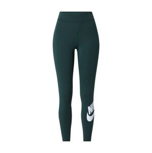 Nike Sportswear Legíny  smaragdová / biela