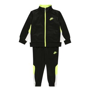 Nike Sportswear Joggingová súprava  čierna / limetková / biela