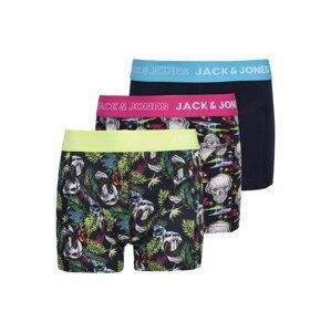 Jack & Jones Junior Nohavičky 'Melting Skull'  zmiešané farby / čierna
