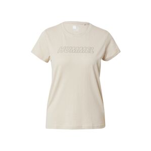 Hummel Funkčné tričko  sivá / sivobéžová / biela