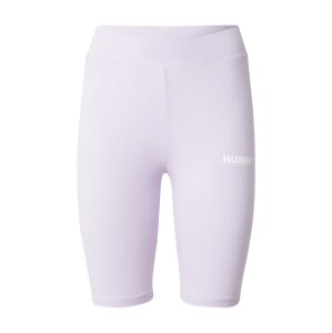 Hummel Športové nohavice 'Legacy'  sivá / fialová