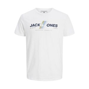 Jack & Jones Junior Tričko 'Connor'  dymovo modrá / tmavomodrá / svetlomodrá / kaki / biela