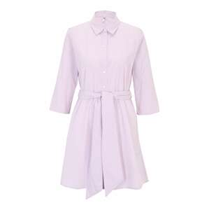 JDY Petite Košeľové šaty 'HALL'  fialová / biela