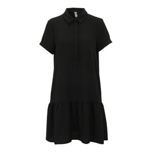 JDY Petite Košeľové šaty  čierna