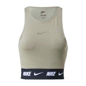 Nike Sportswear Top  olivová / čierna / biela