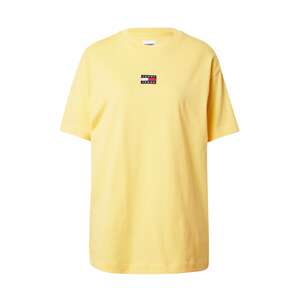Tommy Jeans Oversize tričko  tmavomodrá / žltá / červená / biela