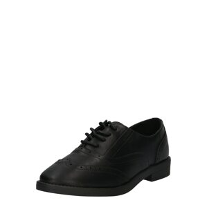 NEW LOOK Šnurovacie topánky 'Keanue'  čierna
