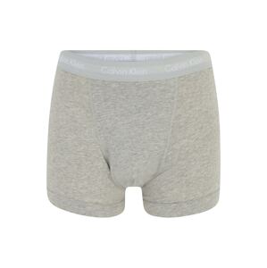 Calvin Klein Underwear Boxerky  sivá / sivá melírovaná / biela