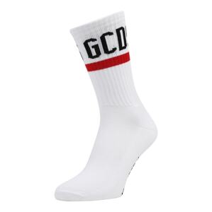 GCDS Ponožky  červená / čierna / biela