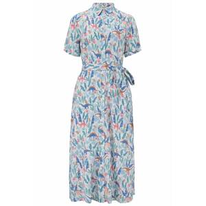 Sugarhill Brighton Košeľové šaty 'LAURETTA'  nebesky modrá / zmiešané farby