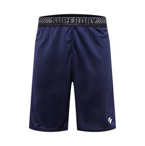 Superdry Športové nohavice 'Core'  námornícka modrá / sivá / čierna