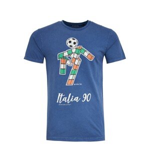 Recovered Tričko 'FIFA World Cup 1990'  modrá / zmiešané farby