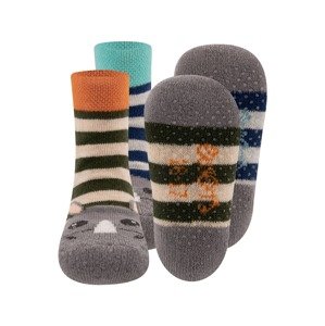 EWERS Ponožky  sivá / oranžová / nefritová / námornícka modrá / tmavozelená